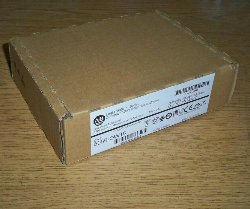 Allen Bradley 5069-OW16 Relay Output Module Series B New Sealed MFG 2023 NIB