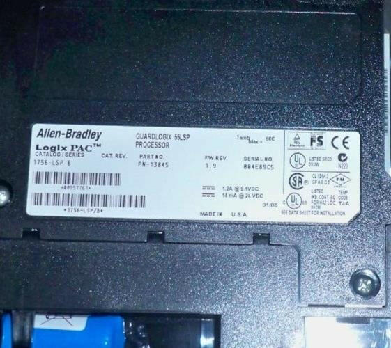 Allen Bradley 1756-LSP Series B Processor Unit 1756LSP