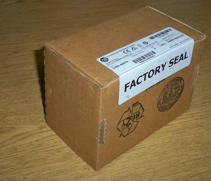 SEALED MFG 2021 ALLEN-BRADLEY 1769-AENTR ETHERNET/IP ADAPTOR 1769AENTR