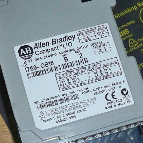 1769-OB16 Allen Bradley Series B Output Module 1769OB16