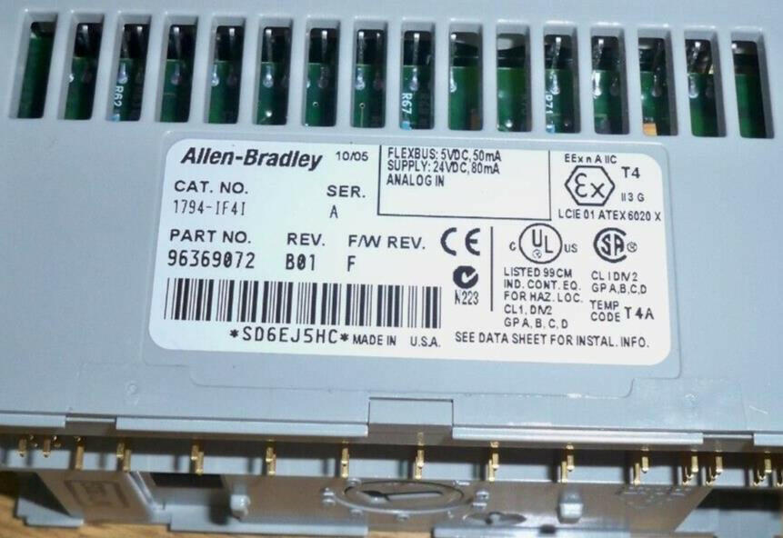 ALLEN BRADLEY 1794-IF4I SERIES A ANALOG INPUT MODULE 1794IF4I