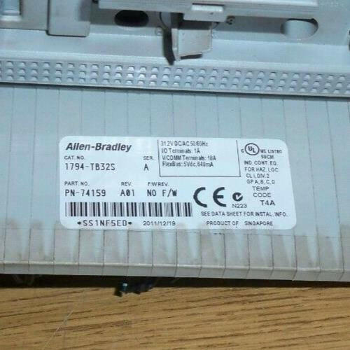 ALLEN BRADLEY 1794-TB32S SERIES A TERMINAL BASE 1794TB32S