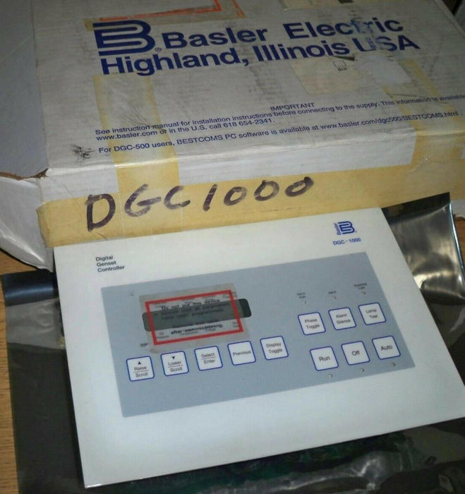 DGC-1000 Basler Electric Digital Genset Controller DGC1000 NIB