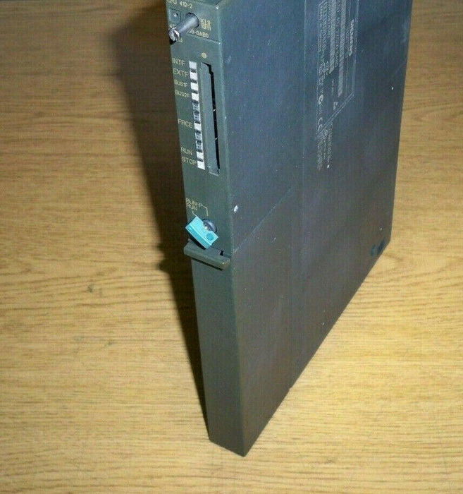 SIEMENS SIMATIC S7 6ES7 412-2XG00-0AB0 CPU MODULE 6ES74122XG000AB0