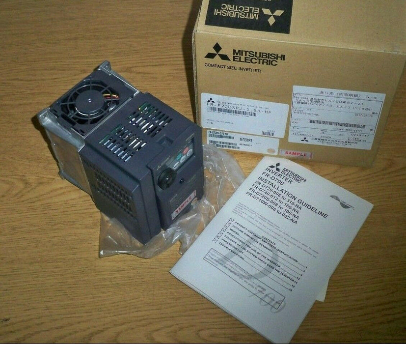 NIB MITSUBISHI FR-D720S-070-NA COMPACT INVERTER FRD720S070NA NEW NIB