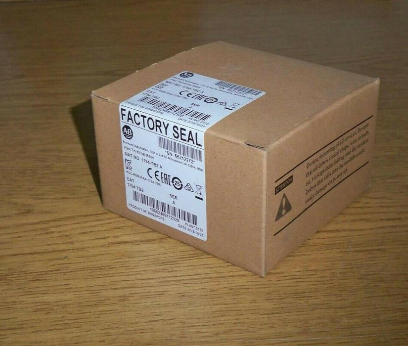 Allen Bradley 1794-TB2 Series A Terminal Base 1794TB2 Sealed NIB New