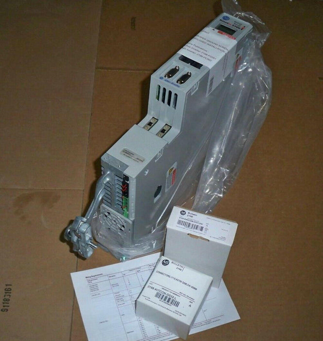 SEALED ALLEN-BRADLEY KINETIX 5700 2198-D032-ERS3 SERIES B DUAL AXIS INVERTER