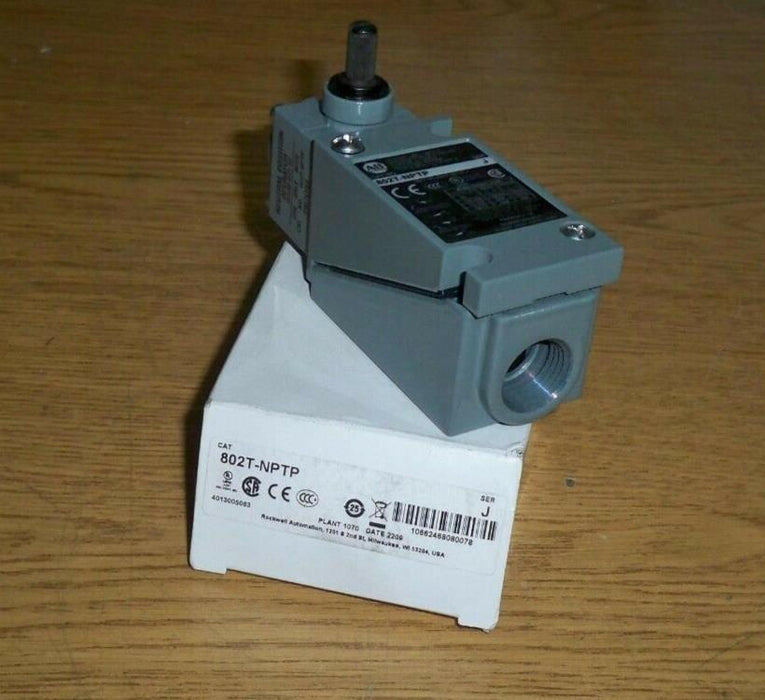 802T-NPTP Allen Bradley Series J Oil Tight Limit Switch 802TNPTP NIB NEW