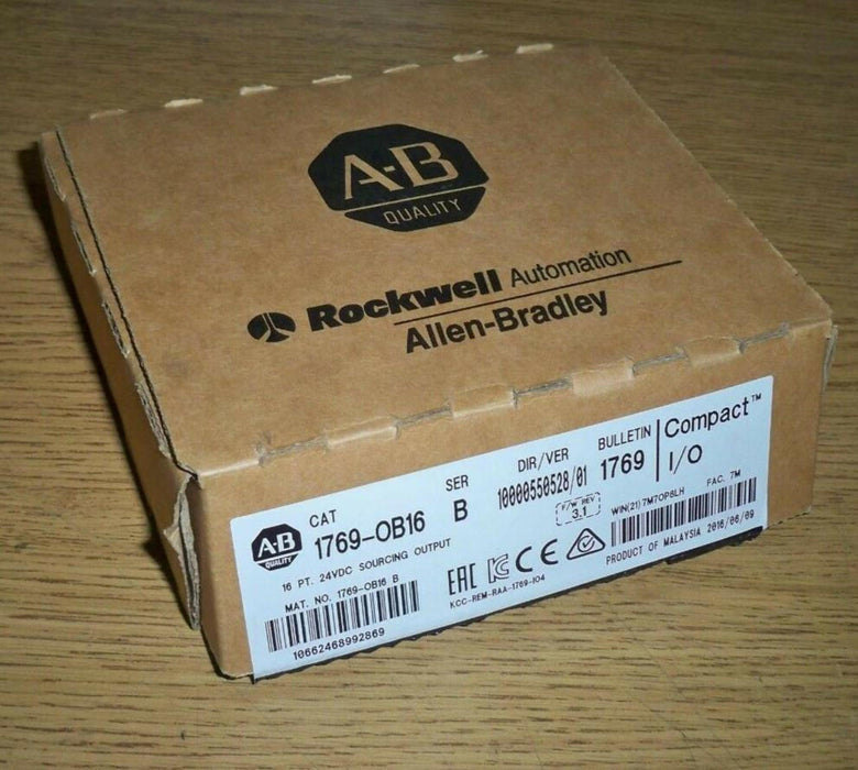 1769-OB16 Allen Bradley Series B Digital Output Module 1769OB16 NIB